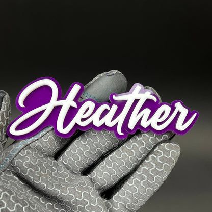 1PC Heather 3D Acrylic Badge - Car Truck Emblem Fender Tailgate Trunk Sticker