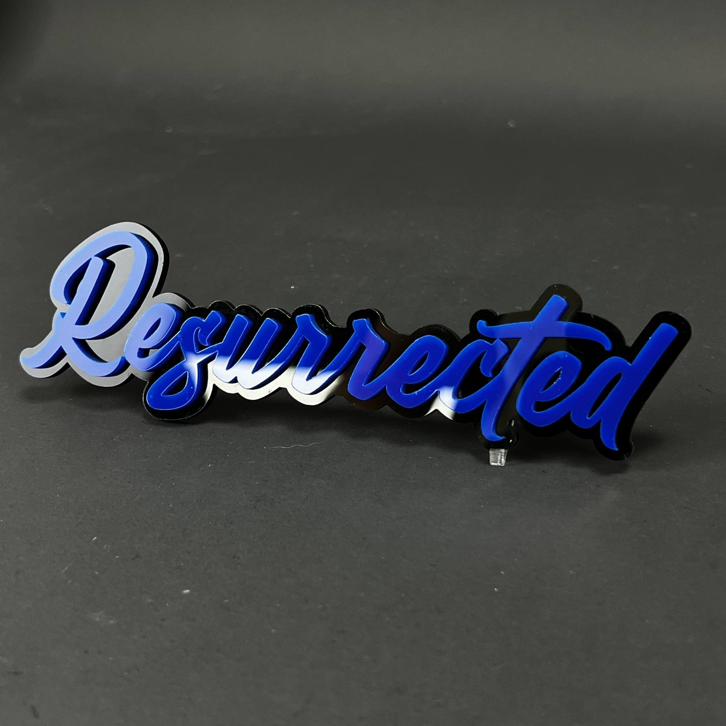 1PC Resurrected 3D Acrylic Badge - Car Truck Emblem Fender Sticker