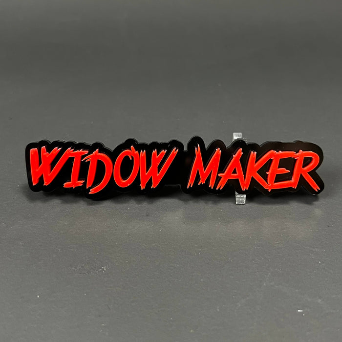 1PC WIDOW MAKER 3D Acrylic Badge - Car Truck Emblem Fender Sticker