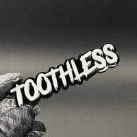 1PC TOOTHLESS 3D Acrylic Badge - Car Truck Emblem Fender Tailgate Trunk Sticker