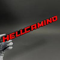 1PC HELLCAMINO 3D Acrylic Badge - Car Truck Emblem Fender Tailgate Trunk Sticker