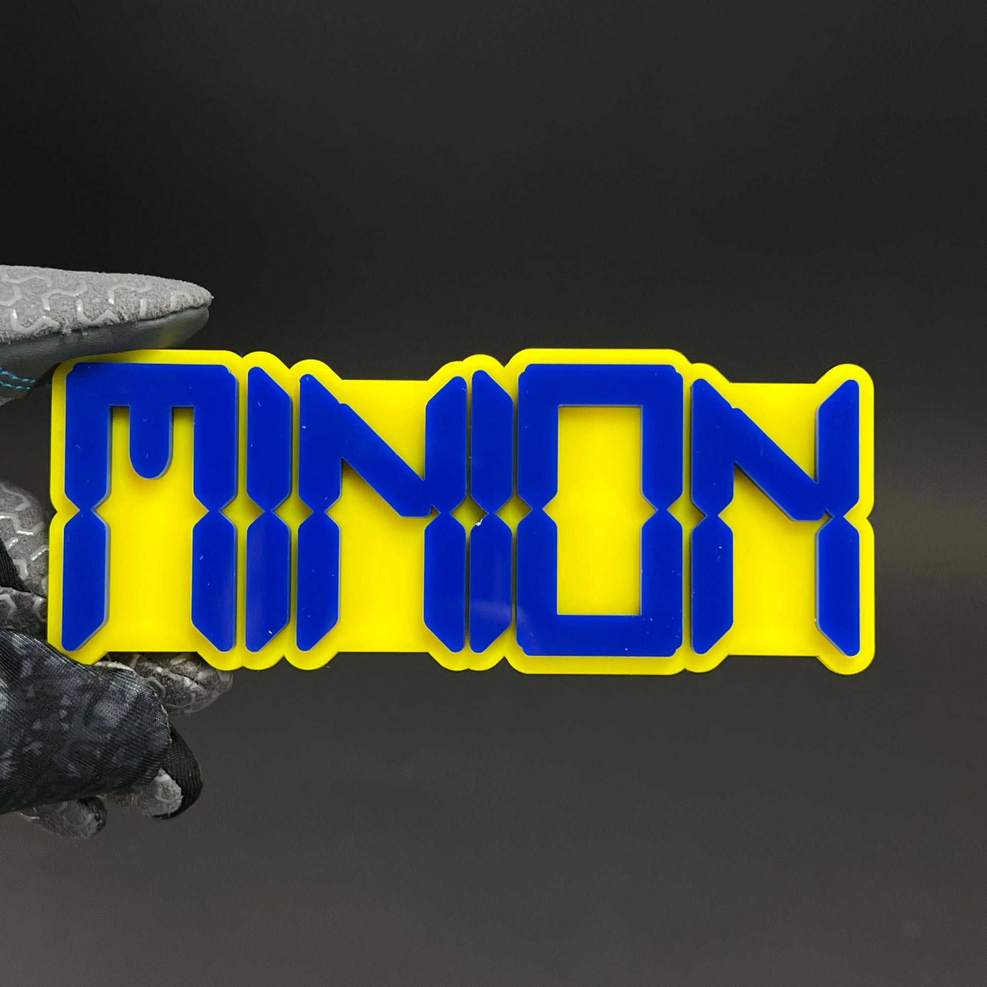 1PC MINION 3D Acrylic Badge - Car Truck Emblem Fender Tailgate Trunk Sticker
