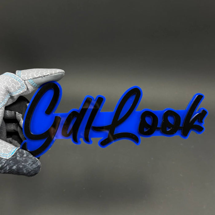 1PC Gdi-Look 3D Acrylic Badge - Car Truck Emblem Fender Tailgate Trunk Sticker