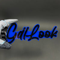 1PC Gdl-Look 3D Acrylic Badge - Car Truck Emblem Fender Tailgate Trunk Sticker