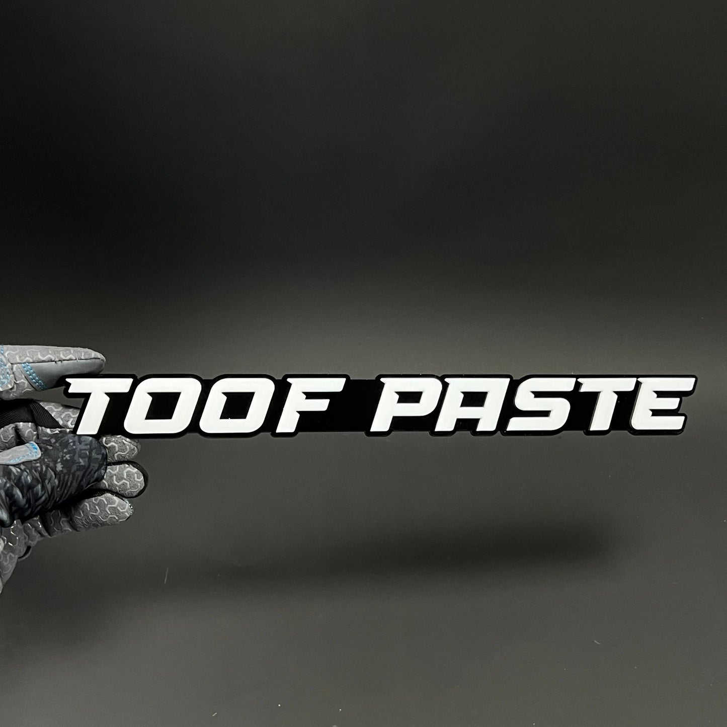 1PC TOOF PASTE 3D Acrylic Badge - Car Truck Emblem Fender Tailgate Trunk Sticker