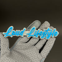 1PC Loud Lifestyle 3D Acrylic Badge - Car Truck Emblem Fender Sticker