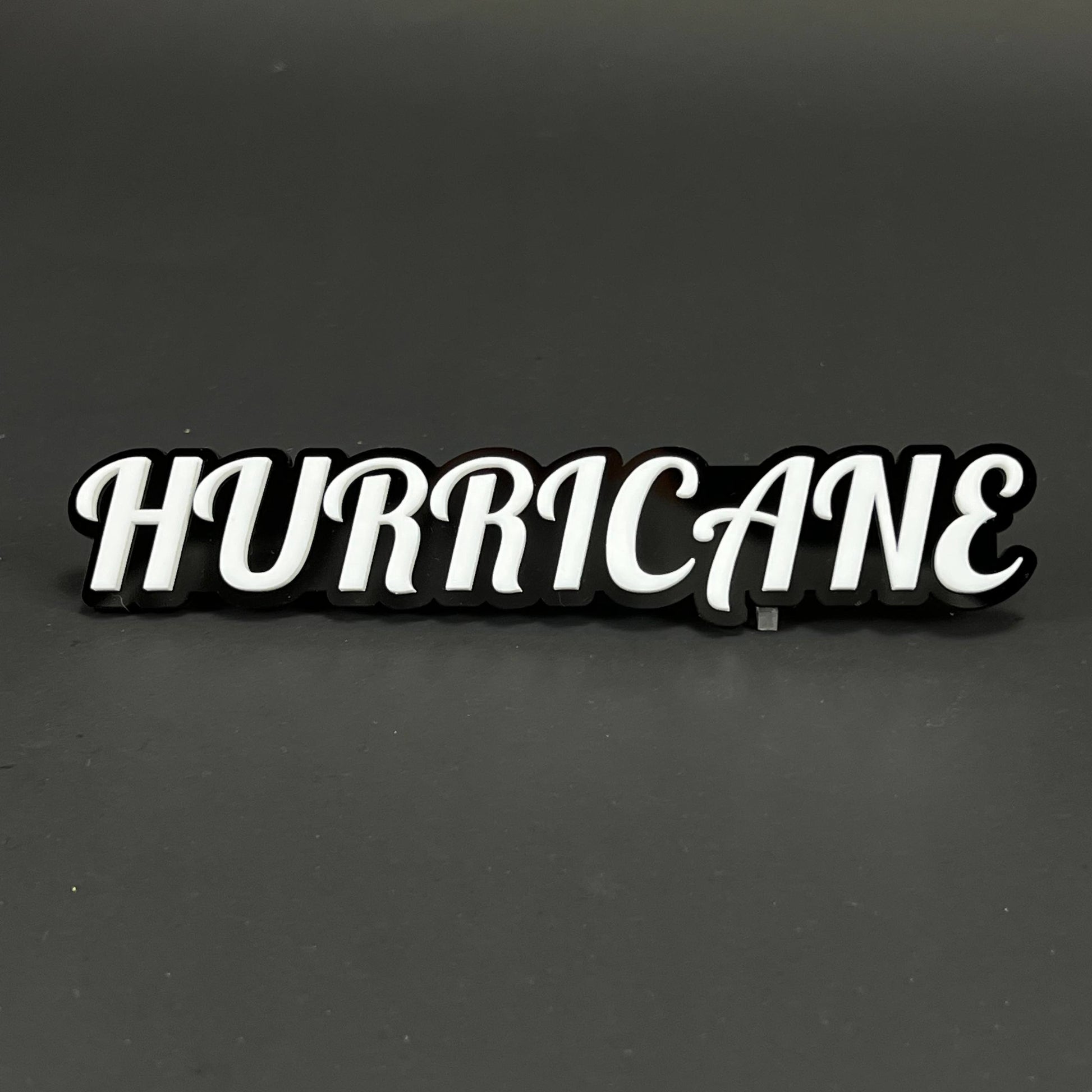 1PC HURRICANE 3D Acrylic Badge - Car Truck Emblem Fender Tailgate Trunk Sticker