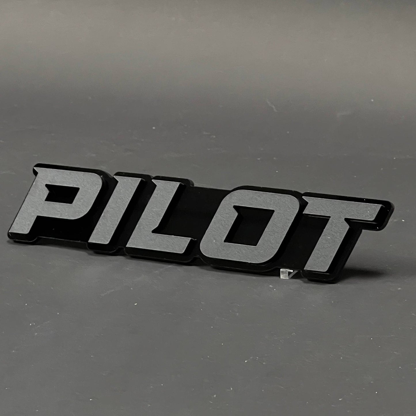 1PC PILOT 3D Acrylic Badge - Car Truck Emblem Fender Tailgate Trunk Sticker