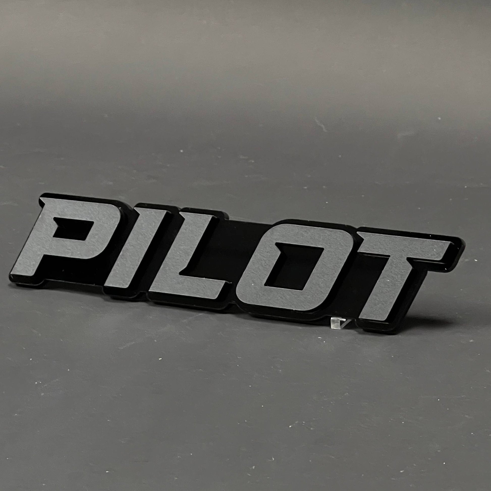 1PC PILOT 3D Acrylic Badge - Car Truck Emblem Fender Tailgate Trunk Sticker