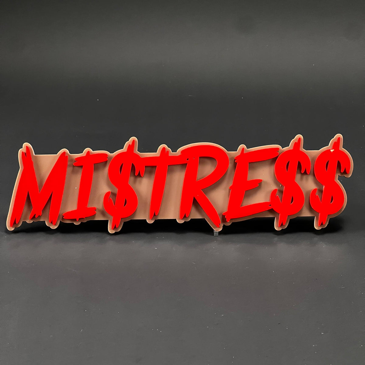 1PC MI$TRE$$ 3D Acrylic Badge - Car Truck Emblem Fender Tailgate Trunk Sticker