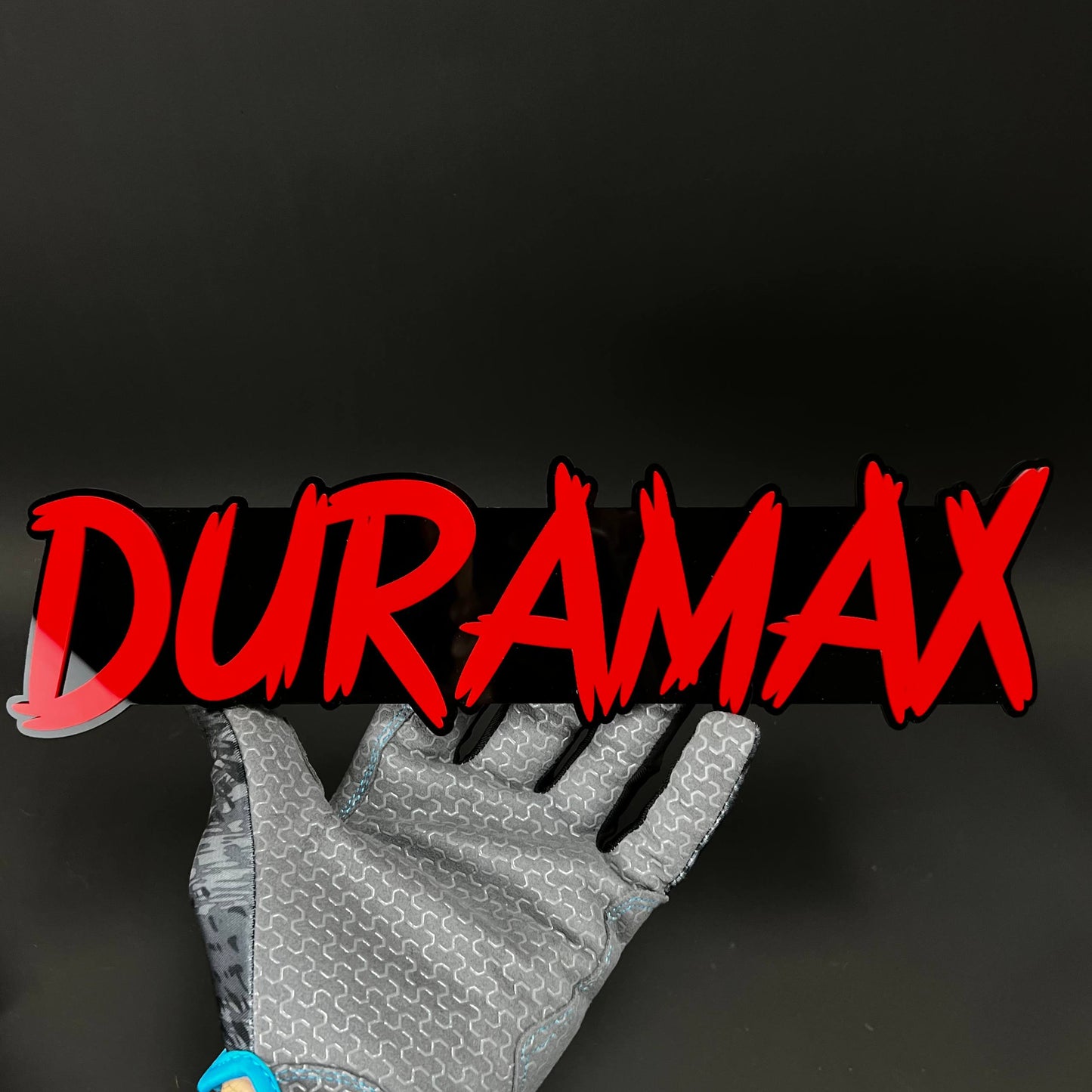 1PC DURAMAX 3D Acrylic Badge - Car Truck Emblem Fender Tailgate Trunk Sticker