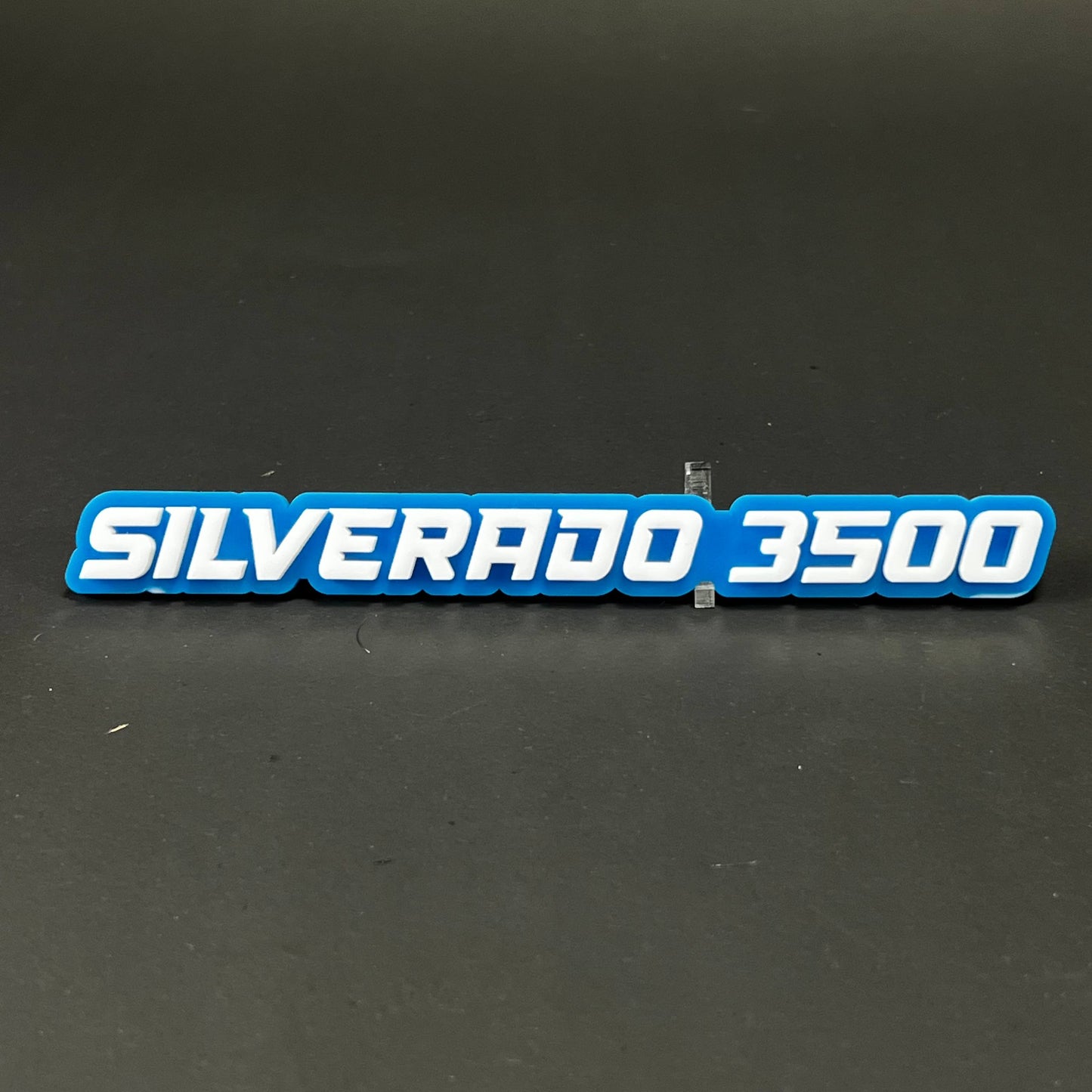 1PC SILVERADO 3500 3D Acrylic Badge - Car Truck Emblem Fender Sticker