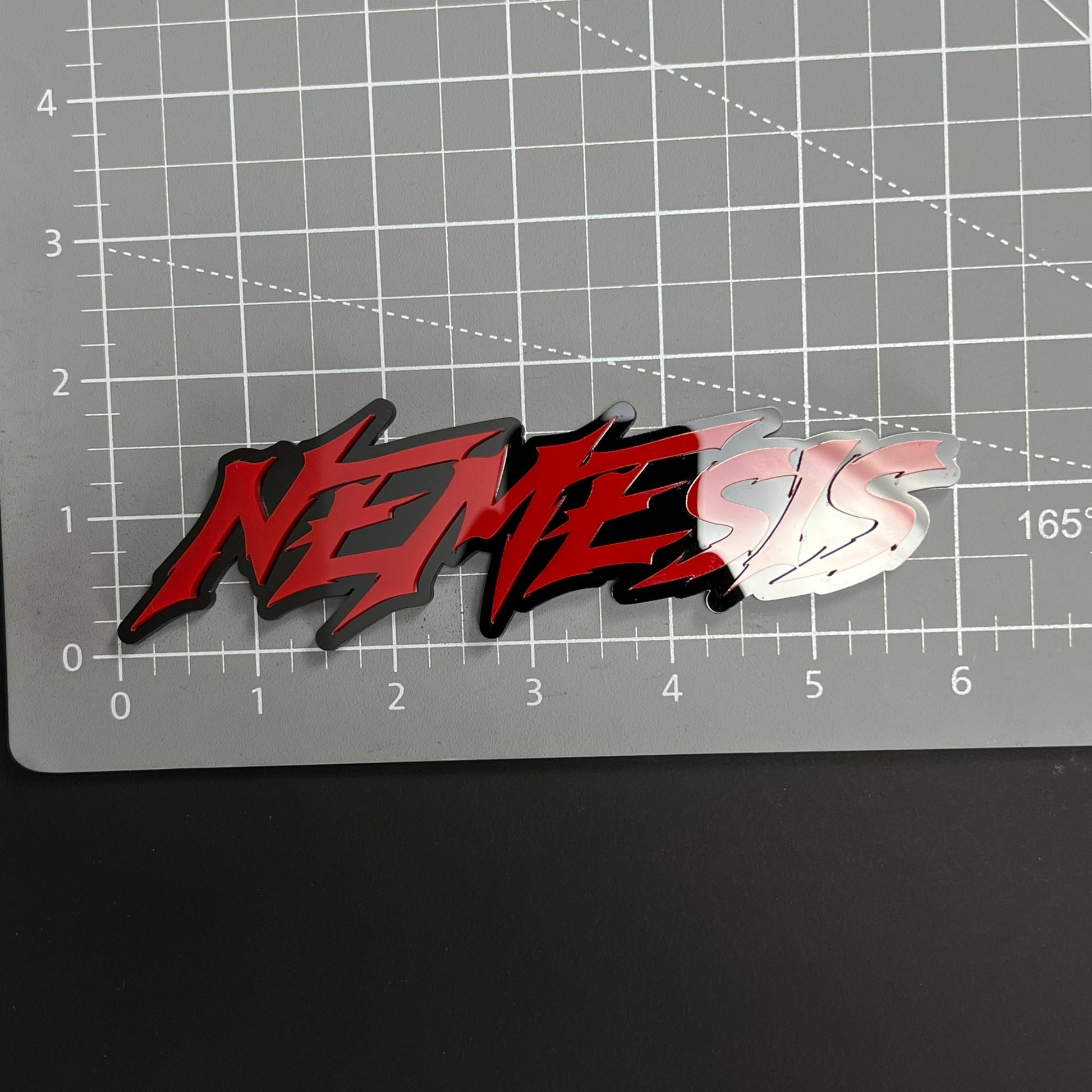 1PC NEMESIS 3D Acrylic Badge - Car Truck Emblem Fender Tailgate Trunk Sticker