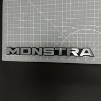 1PC MONSTRA 3D Acrylic Badge - Car Truck Emblem Fender Tailgate Trunk Sticker