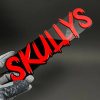 1PC SKULLYS 3D Acrylic Badge - Car Truck Emblem Fender Tailgate Trunk Sticker