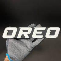 1PC OREO 3D Acrylic Badge - Car Truck Emblem Fender Tailgate Trunk Sticker
