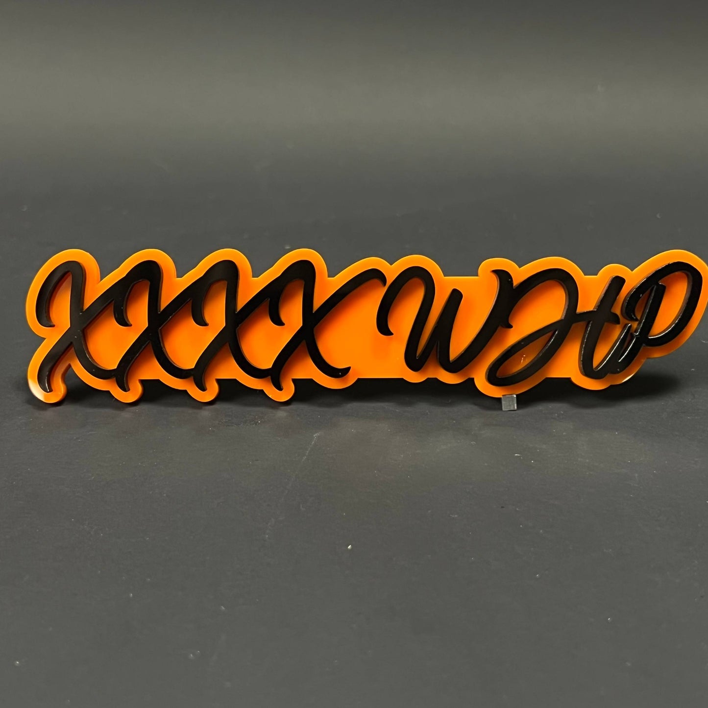 1PC XXXX WHP 3D Acrylic Badge - Car Truck Emblem Fender Tailgate Trunk Sticker