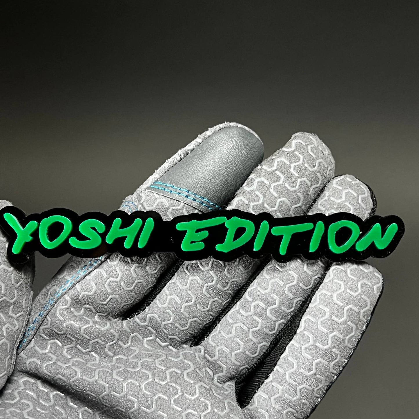1PC YOSHI EDITION 3D Acrylic Badge - Car Truck Emblem Fender Sticker