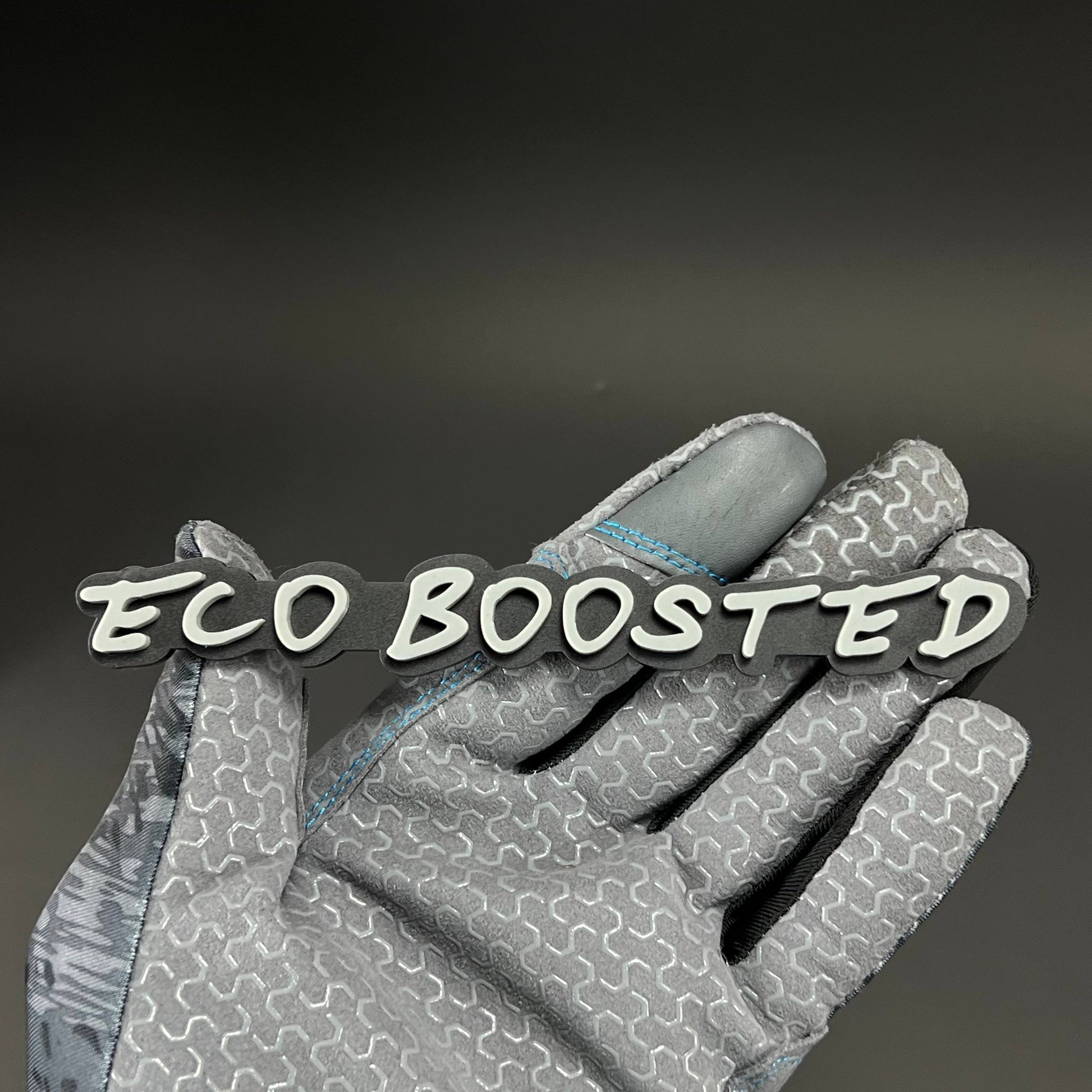 1PC ECO BOOSTED 3D Acrylic Badge - Car Truck Emblem Fender Sticker