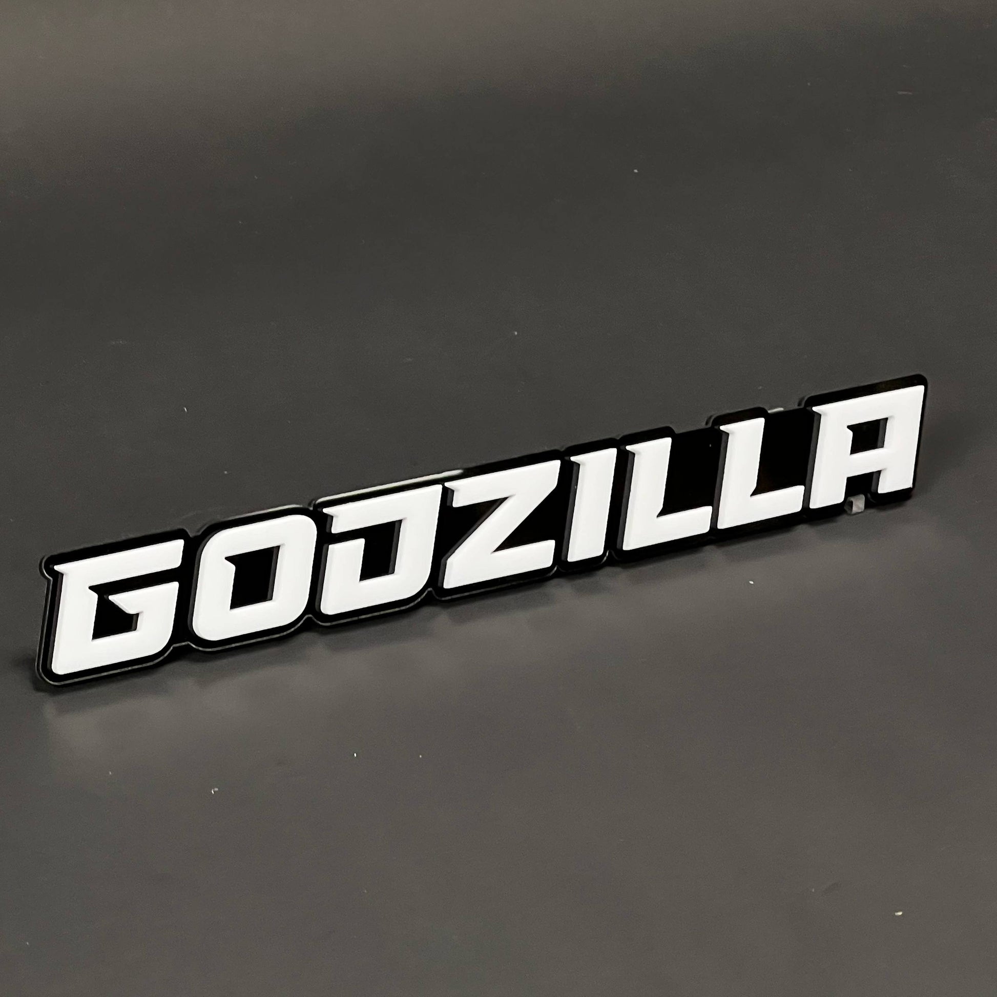 1PC GODZILLA 3D Acrylic Badge - Car Truck Emblem Fender Tailgate Trunk Sticker