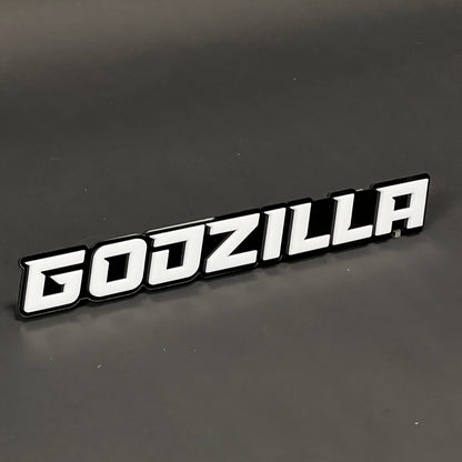 1PC GODZILLA 3D Acrylic Badge - Car Truck Emblem Fender Tailgate Trunk Sticker
