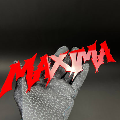 1PC MAXIMA 3D Acrylic Badge - Car Truck Emblem Fender Tailgate Trunk Sticker