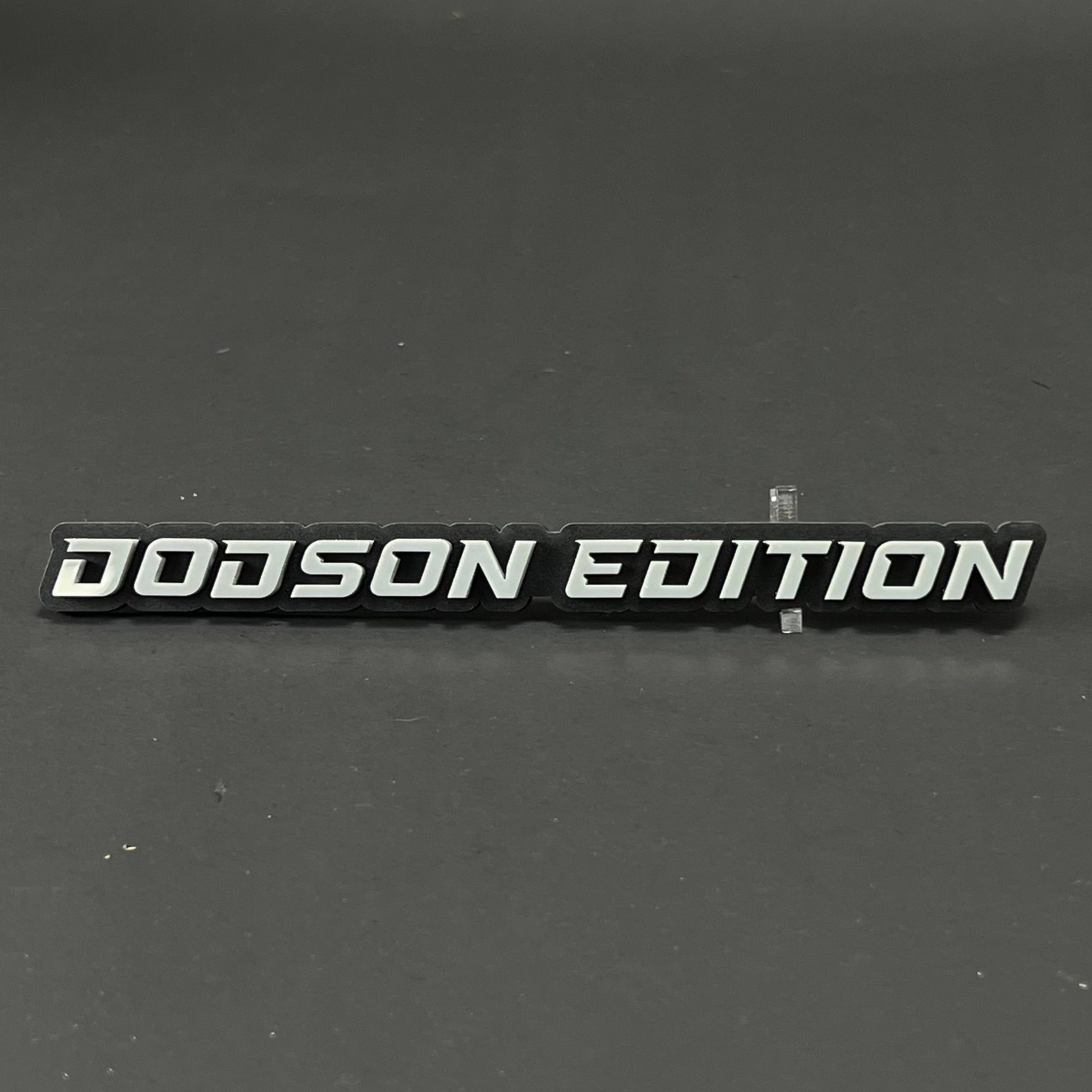 1PC DODSON EDITION 3D Acrylic Badge - Car Truck Emblem Fender Sticker