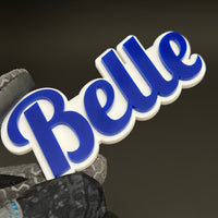 1PC Belle 3D Acrylic Badge - Car Truck Emblem Fender Tailgate Trunk Sticker