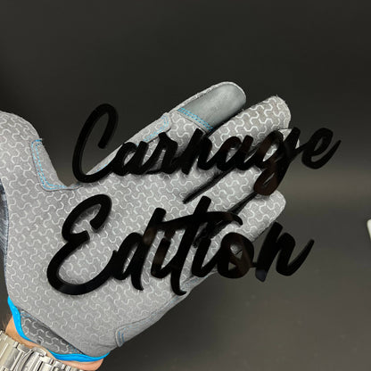 1PC Carnage Edition 3D Acrylic Badge - Car Truck Emblem Fender Sticker