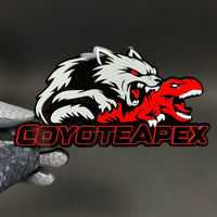 1PC COYOTEAPEX 3D Acrylic Badge - Car Truck Emblem Fender Tailgate Trunk Sticker
