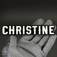 1PC CHRISTINE 3D Acrylic Badge - Car Truck Emblem Fender Tailgate Trunk Sticker