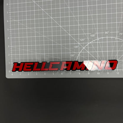 1PC HELLCAMINO 3D Acrylic Badge - Car Truck Emblem Fender Tailgate Trunk Sticker
