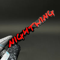 1PC NIGHTWING 3D Acrylic Badge - Car Truck Emblem Fender Tailgate Trunk Sticker