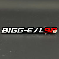 1PC BIGG-E / L98 3D Acrylic Badge - Car Truck Emblem Fender Sticker