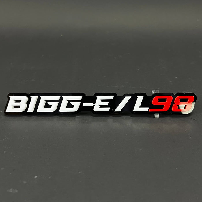 1PC BIGG-E / L98 3D Acrylic Badge - Car Truck Emblem Fender Sticker