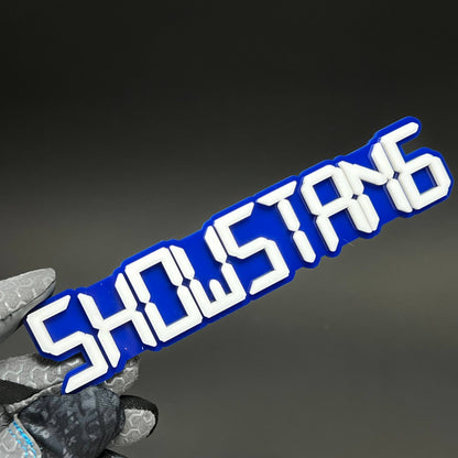 1PC Showstang 3D Acrylic Badge - Car Truck Emblem Fender Tailgate Trunk Sticker