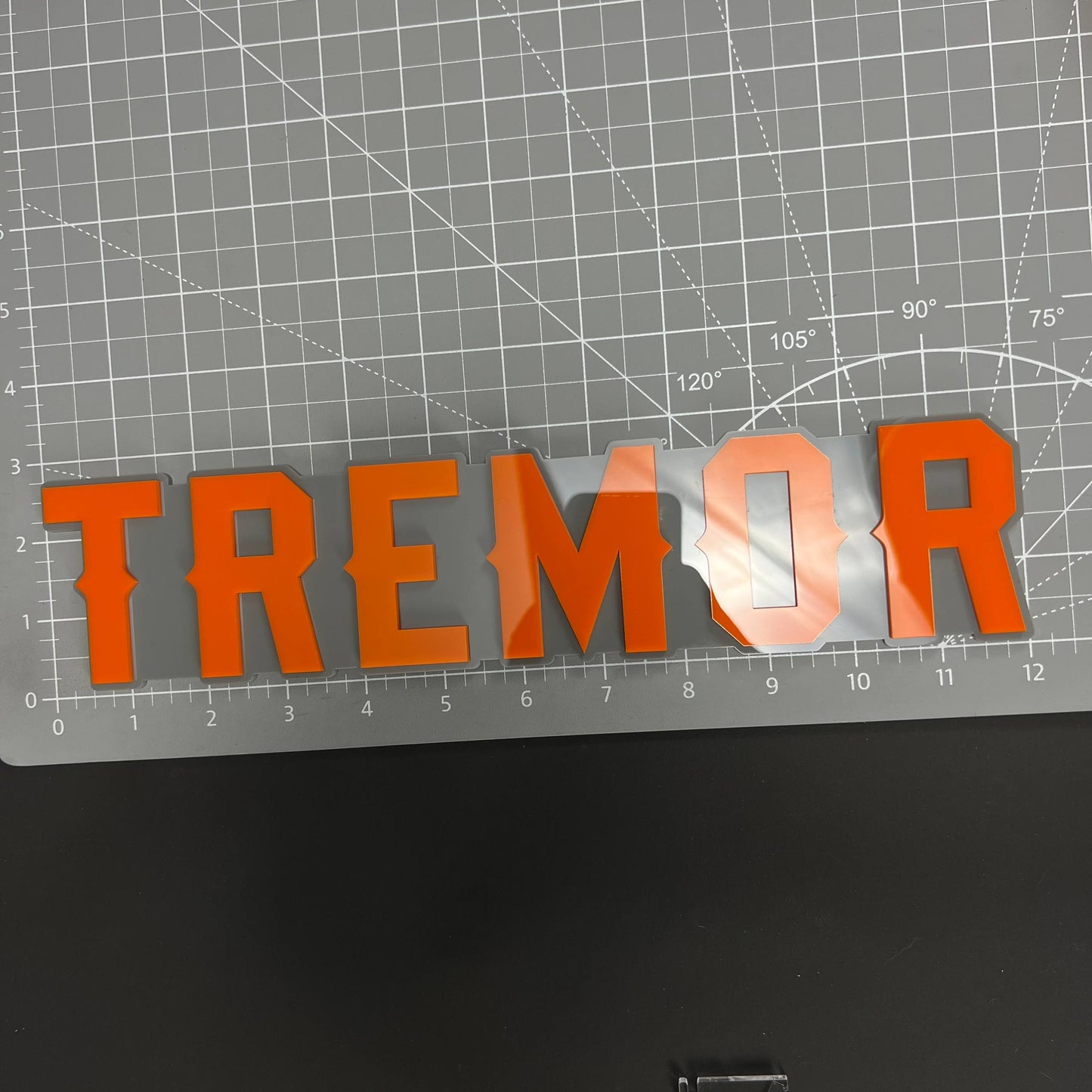 1PC TREMOR 3D Acrylic Badge - Car Truck Emblem Fender Tailgate Trunk Sticker