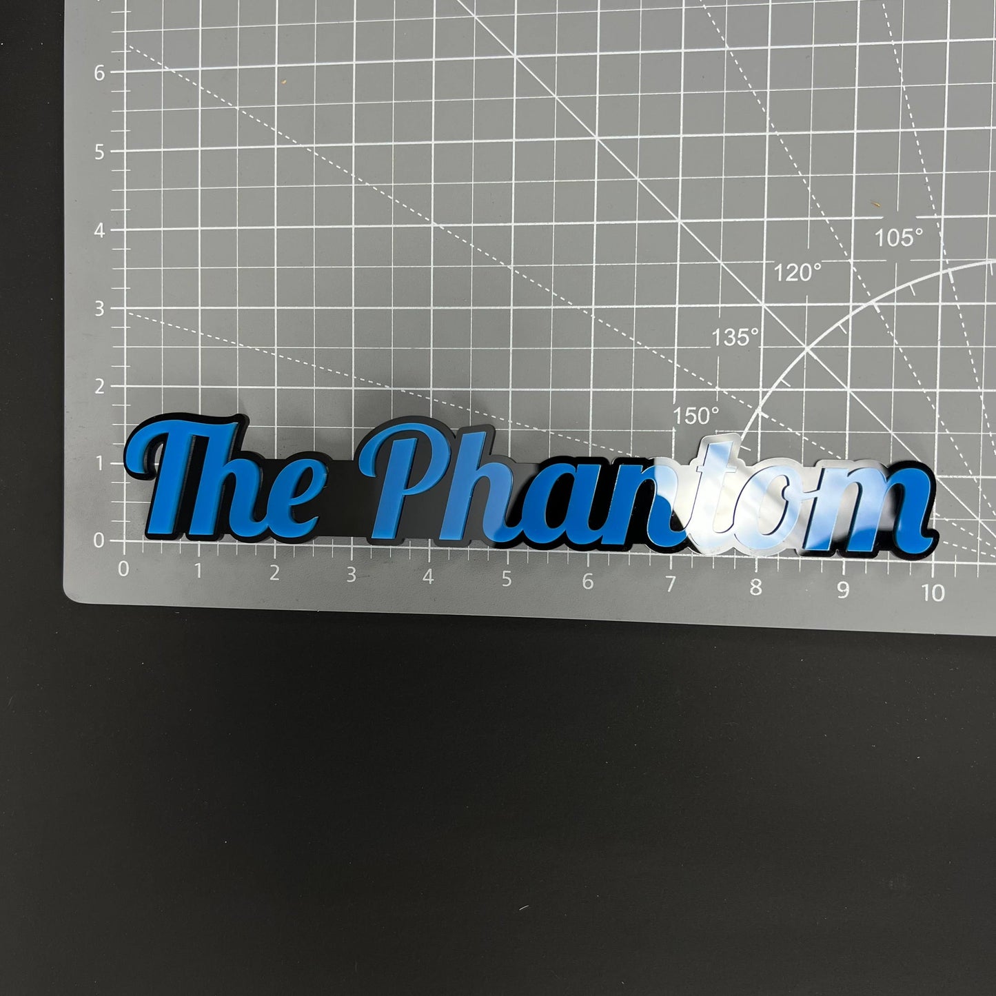 1PC The Phantom 3D Acrylic Badge - Car Truck Emblem Fender Sticker