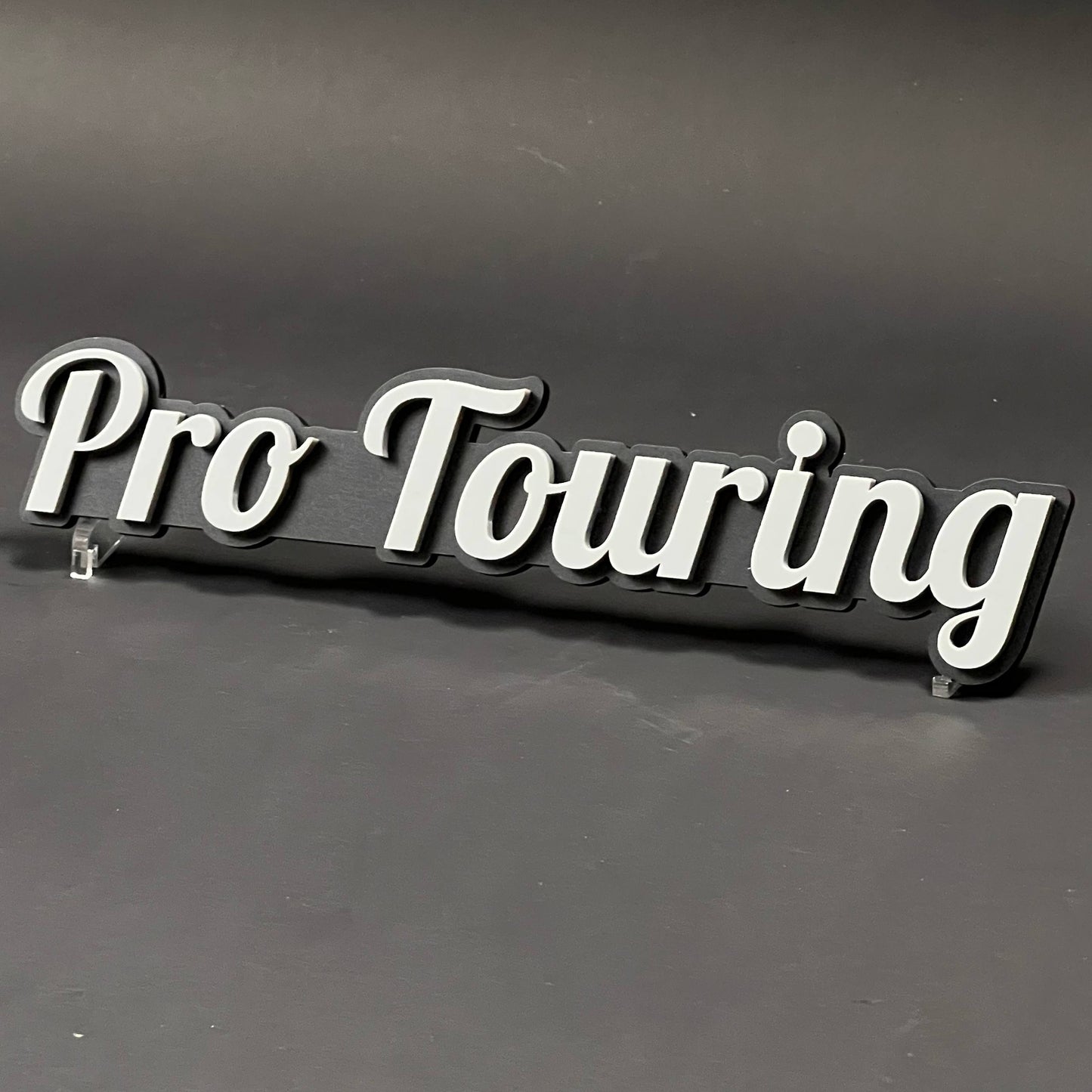 1PC Pro Touring 3D Acrylic Badge - Car Truck Emblem Fender Sticker
