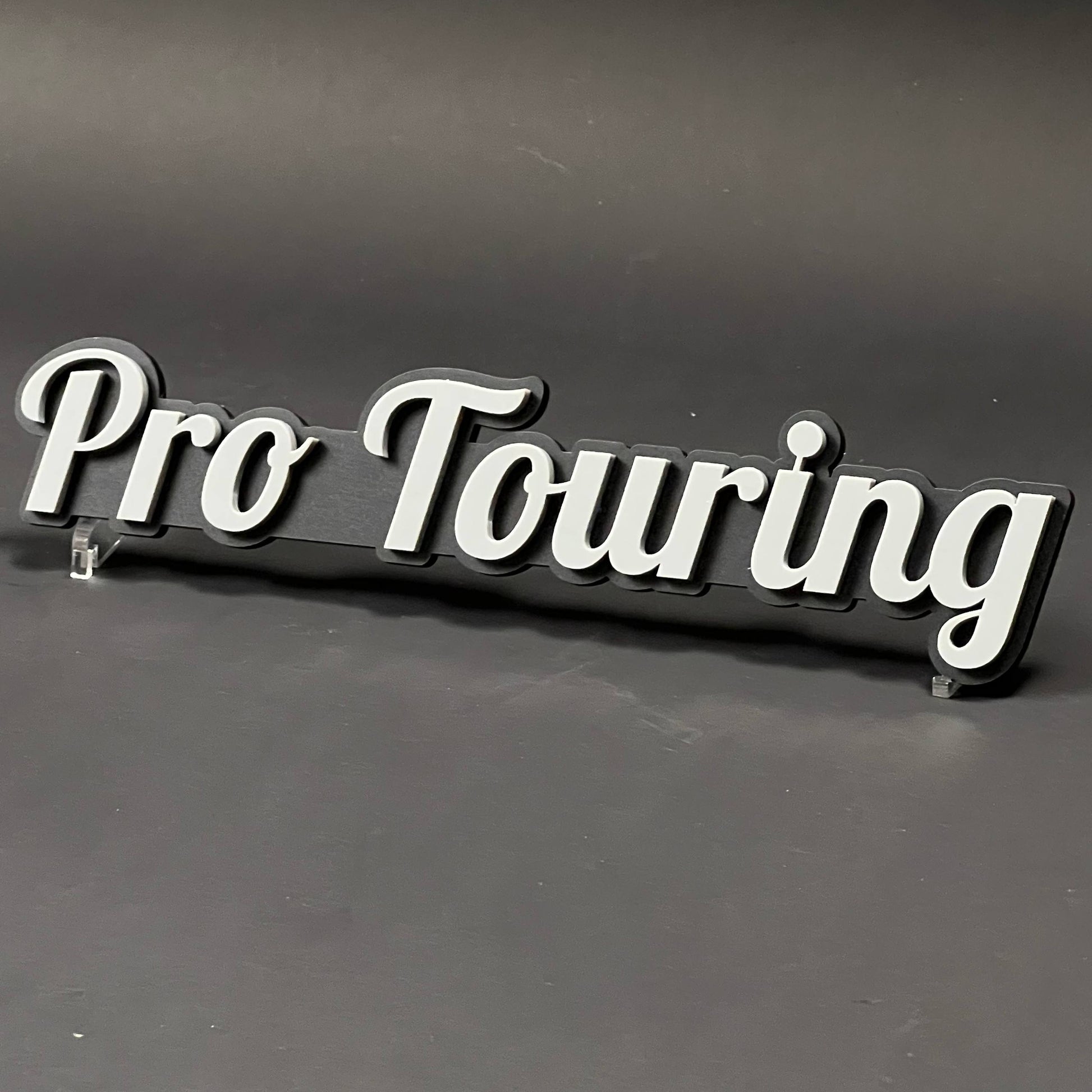 1PC Pro Touring 3D Acrylic Badge - Car Truck Emblem Fender Sticker