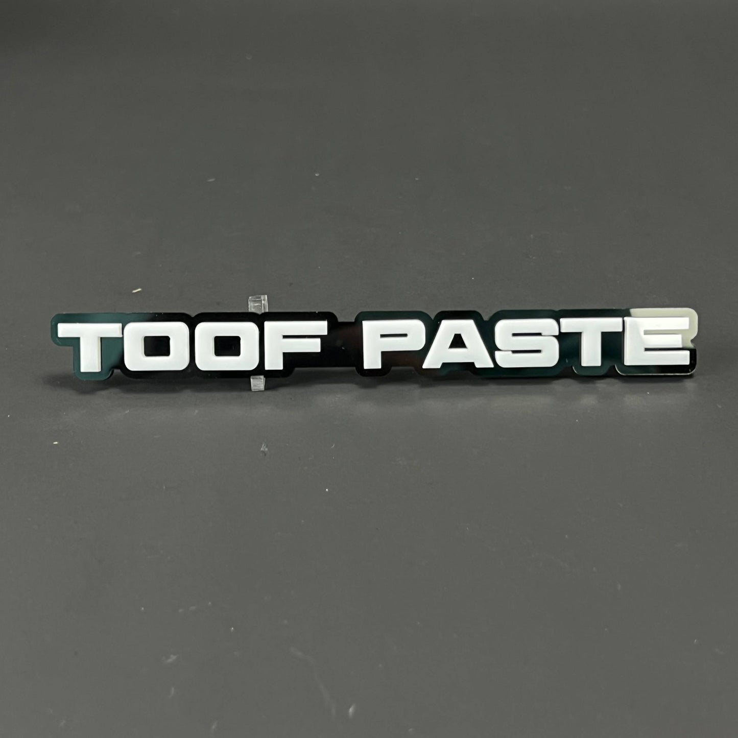 1PC TOOF PASTE 3D Acrylic Badge - Car Truck Emblem Fender Tailgate Trunk Sticker