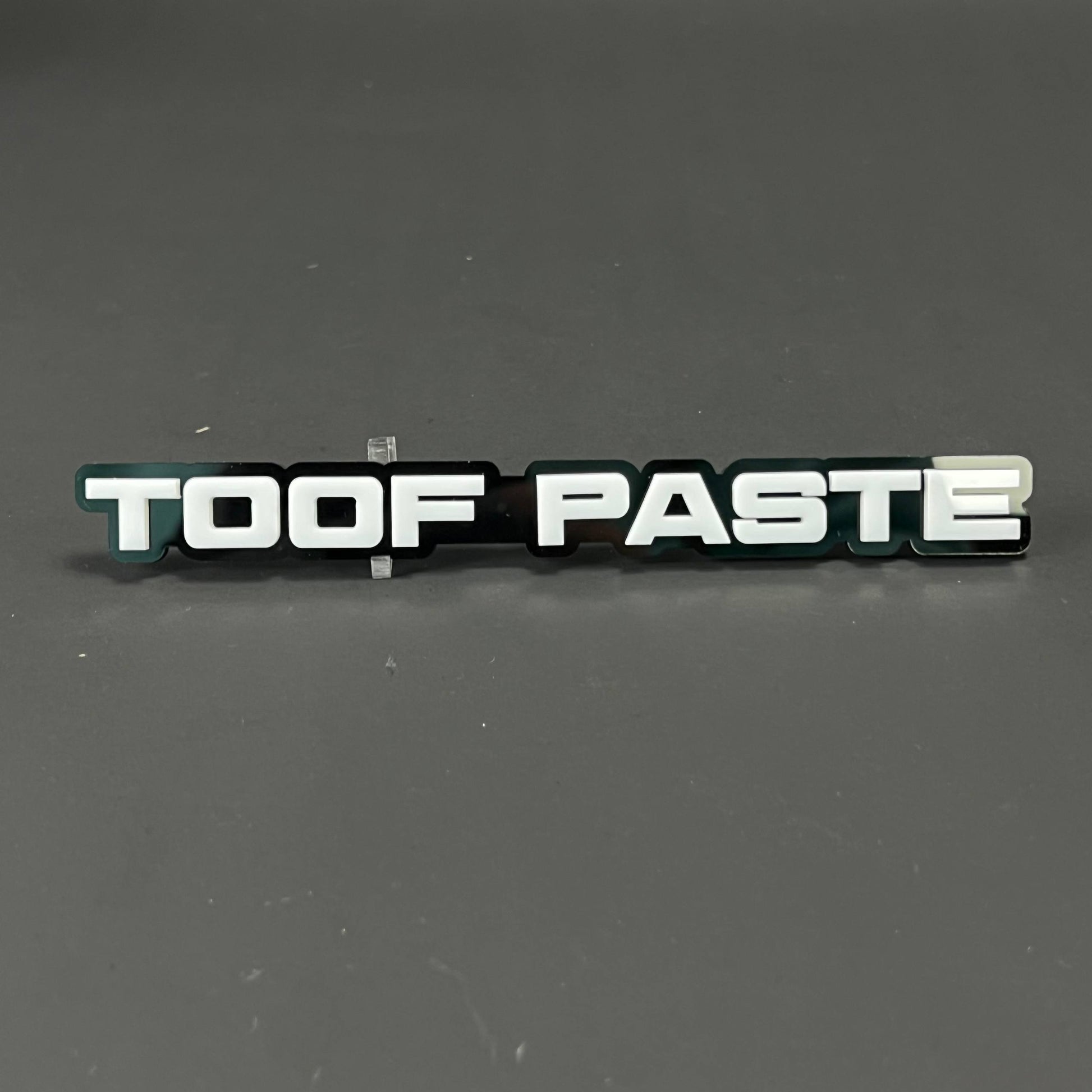 1PC TOOF PASTE 3D Acrylic Badge - Car Truck Emblem Fender Tailgate Trunk Sticker