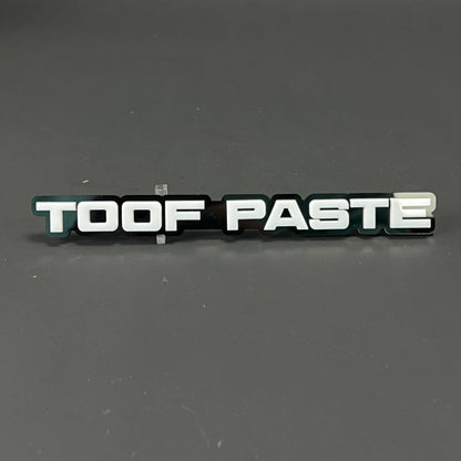 1PC TOOF PASTE 3D Acrylic Badge - Car Truck Emblem Fender Tailgate Trunk Sticker