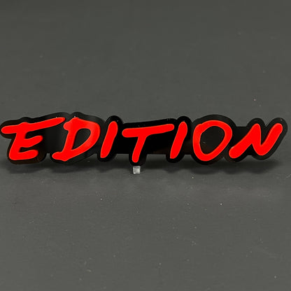 1PC EDITION 3D Acrylic Badge - Car Truck Emblem Fender Tailgate Trunk Sticker