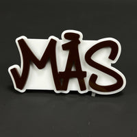 1PC MAS 3D Acrylic Badge - Car Truck Emblem Fender Tailgate Trunk Sticker