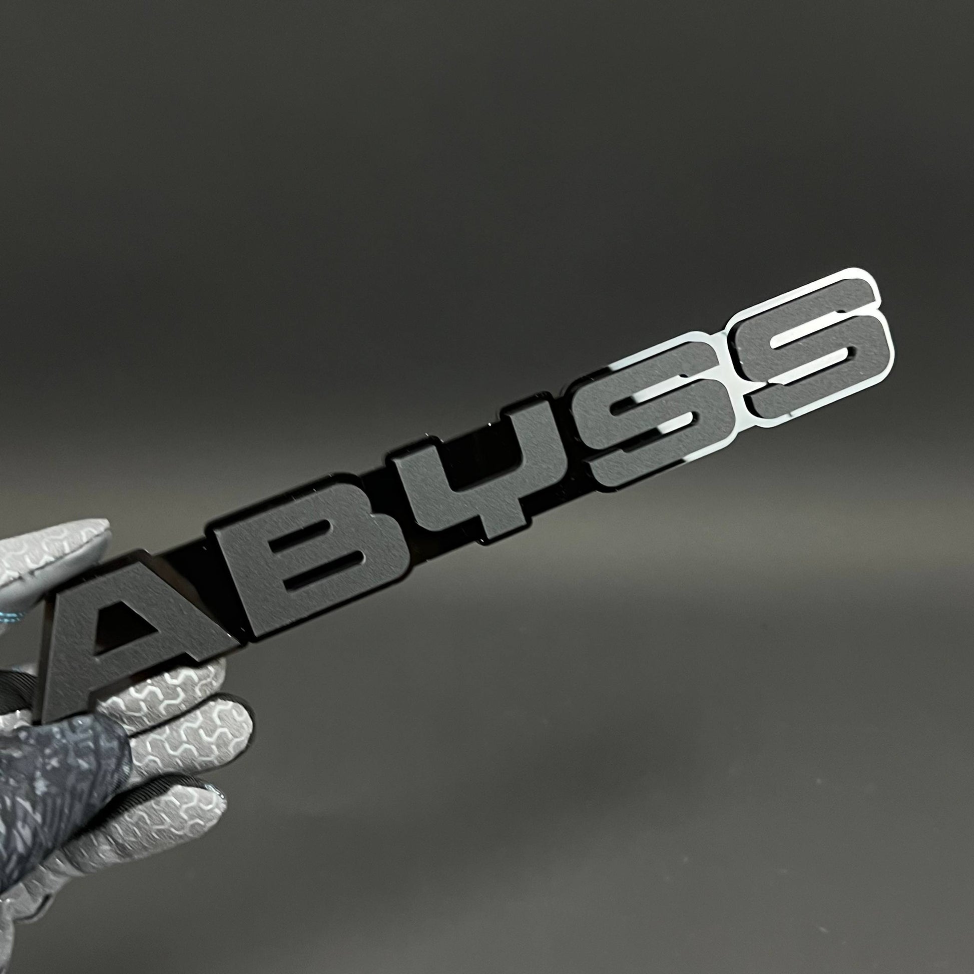 1PC ABYSS 3D Acrylic Badge - Car Truck Emblem Fender Tailgate Trunk Sticker