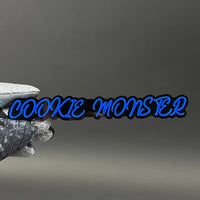 1PC COOKIE MONSTER 3D Acrylic Badge - Car Truck Emblem Fender Sticker