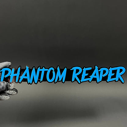 1PC PHANTOM REAPER 3D Acrylic Badge - Car Truck Emblem Fender Sticker