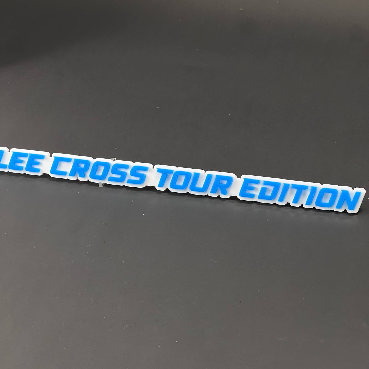 1PC LEE CROSS TOUR EDITION 3D Acrylic Badge - Car Truck Emblem Fender Sticker