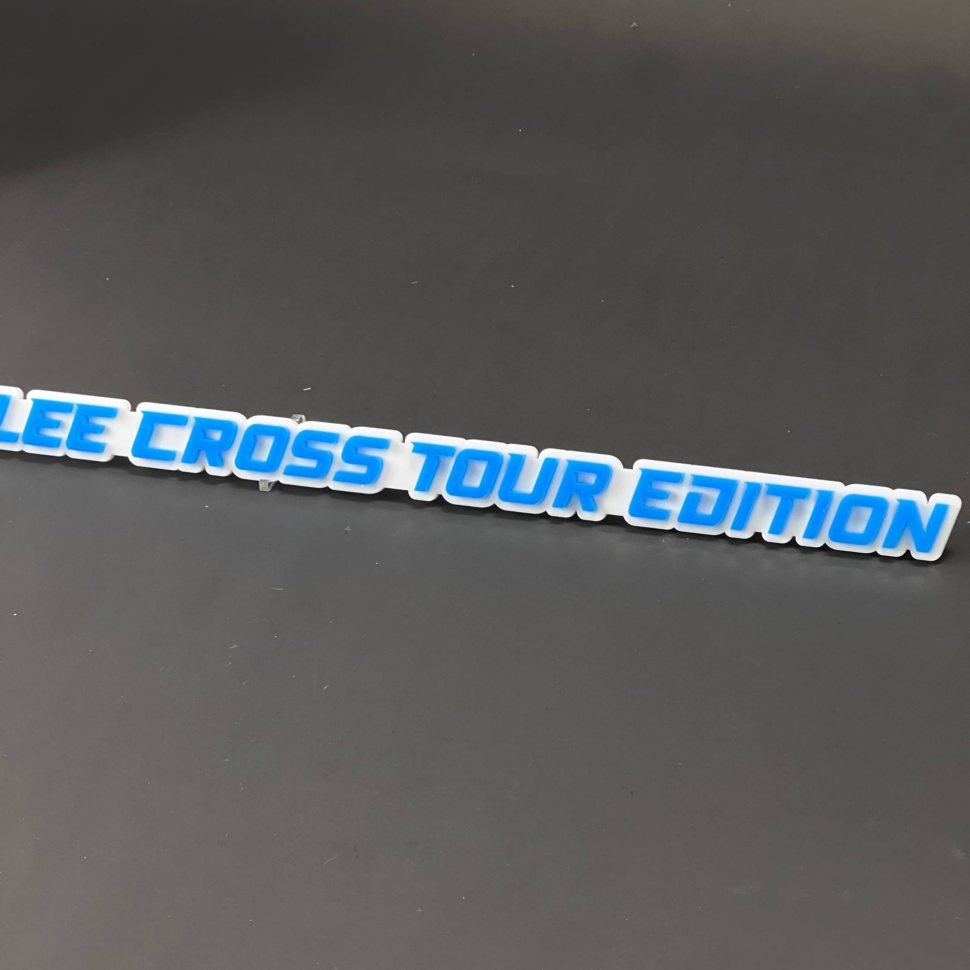 1PC LEE CROSS TOUR EDITION 3D Acrylic Badge - Car Truck Emblem Fender Sticker